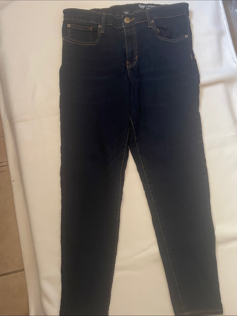 GAP Dark Indigo Skinny Legging Jeans